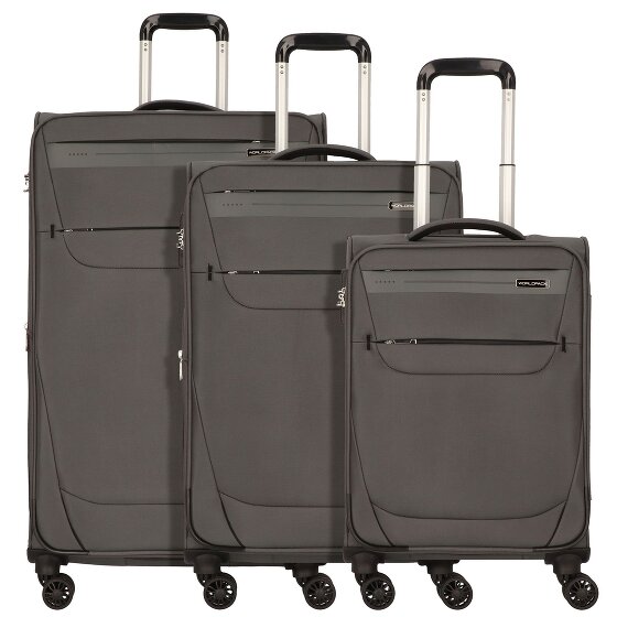 Worldpack Denver 4 Rollen Kofferset 3-teilig
