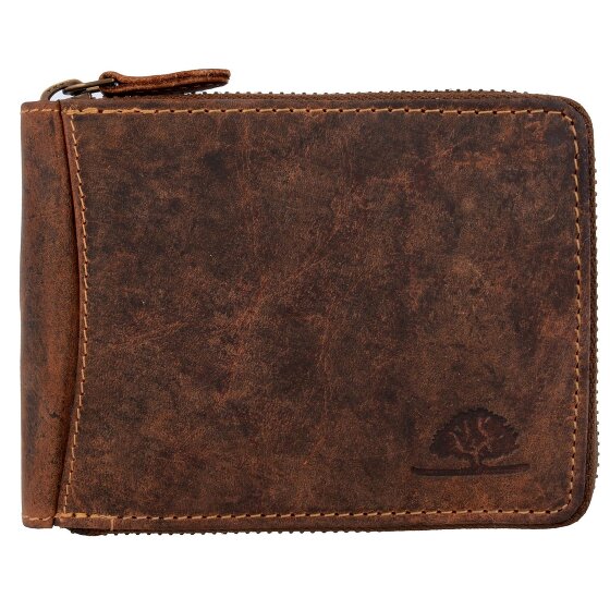 Greenburry Vintage Geldbörse Leder 13 cm
