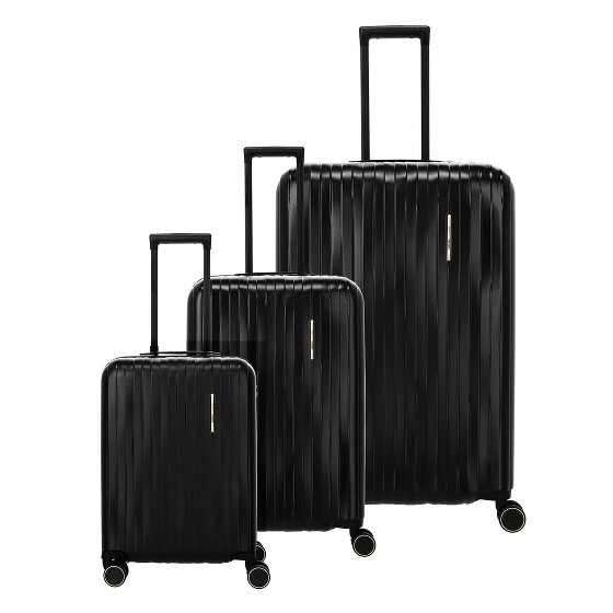 Travelite Barbara Novelty 4 Rollen Kofferset 3-teilig mit Dehnfalte