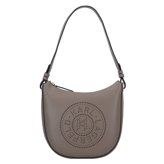 Karl Lagerfeld Circle Schultertasche Leder 24 cm