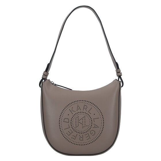 Karl Lagerfeld Circle Schultertasche Leder 24 cm