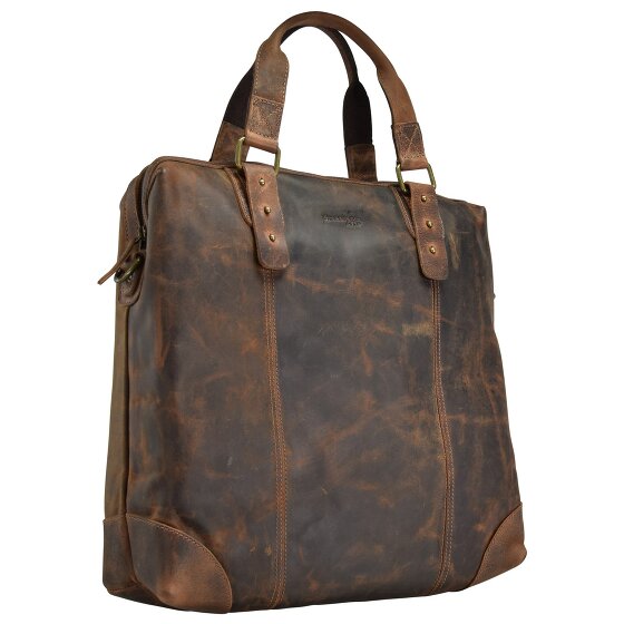Greenland Nature Classic Handtasche Leder 37 cm