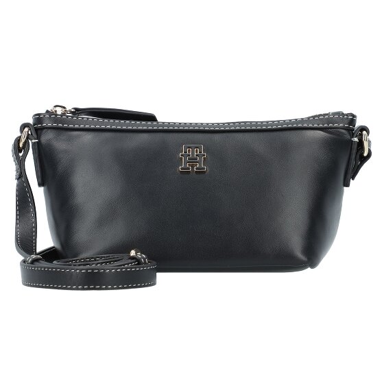 Tommy Hilfiger TH Monoplay Leather Umhängetasche Leder 18 cm