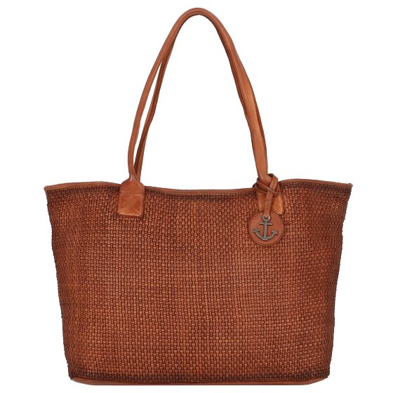 Harbour 2nd Soft Weaving Grace Shopper Tasche Leder 40 cm