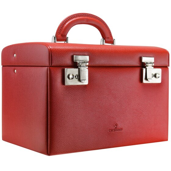 Windrose Beluga Schmuckkoffer 26,5 cm Leder