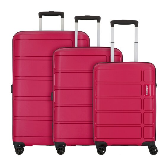 American Tourister summer splash 4 Rollen Kofferset 3-teilig