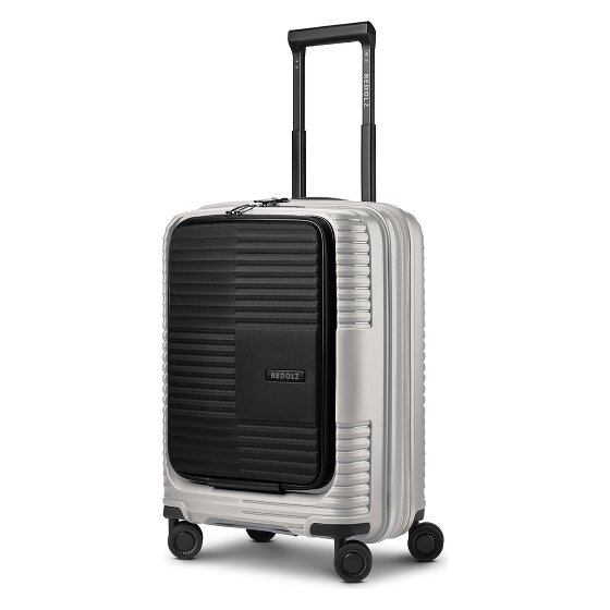 Redolz Essentials 17 2.0 4 Rollen Kabinentrolley 55 cm Laptopfach mit Dehnfalte