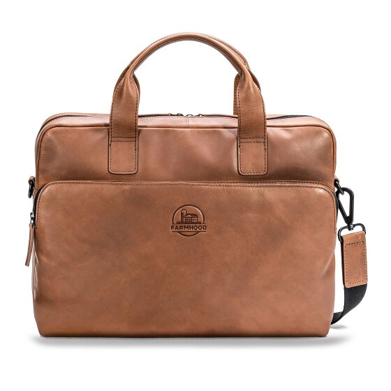 Farmhood Nashville Aktentasche Leder 39 cm Laptopfach