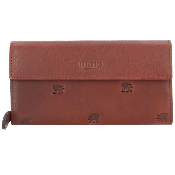 mano Don Leon Geldbörse Leder 18,5 cm