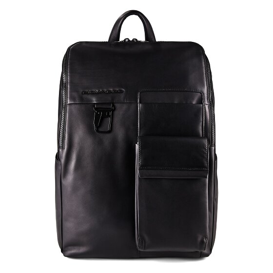 Piquadro Zaino Daypack Leder 34 cm Laptopfach