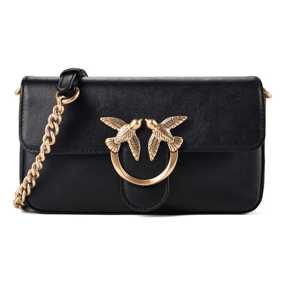 PINKO Love One Umhängetasche Leder 21 cm