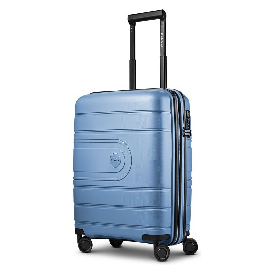 Redolz Essentials 11 4 Rollen Kabinentrolley 55 cm mit Dehnfalte