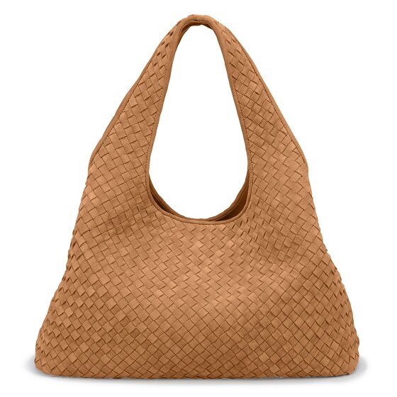 LES VISIONNAIRES PAZ Weave Schultertasche Leder 44 cm