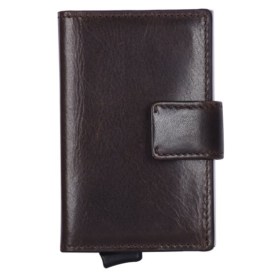 Maître Birkheim C-Three Kreditkartenetui RFID Schutz Leder 6.5 cm