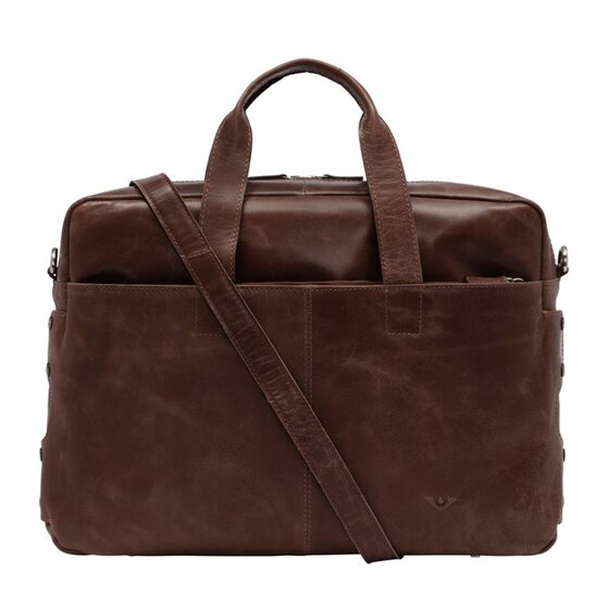 Voi City Cowboy Aktentasche Leder 41 cm Laptopfach