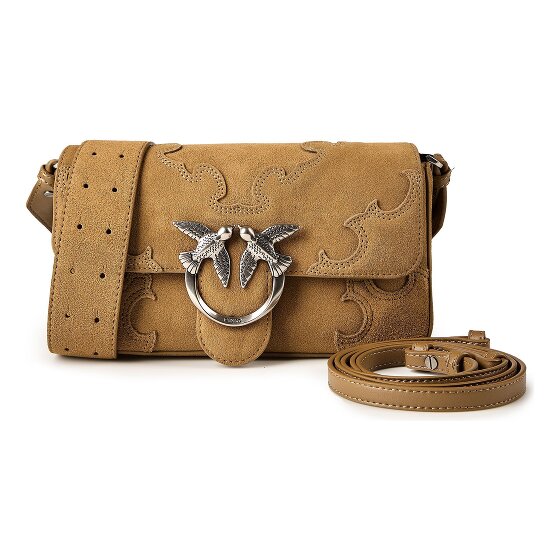 PINKO Love One Umhängetasche Leder 22 cm
