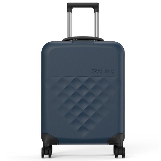 Rollink Vega 360 faltbarer 4-Rollen Kabinentrolley S 55 cm