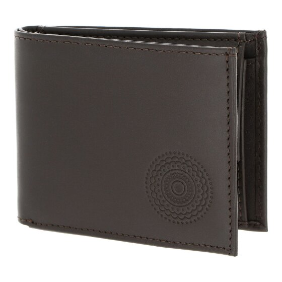 oxmox Leather Geldbörse RFID Schutz Leder 11 cm