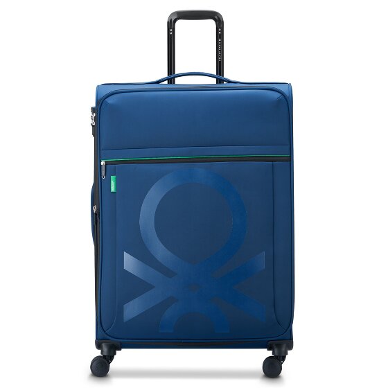 Delsey Paris x United Colors of Benetton Color Block 4-Rollen Trolley 77cm mit Dehnfalte