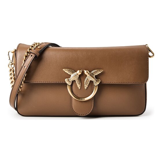 PINKO Love one Umhängetasche Leder 27 cm