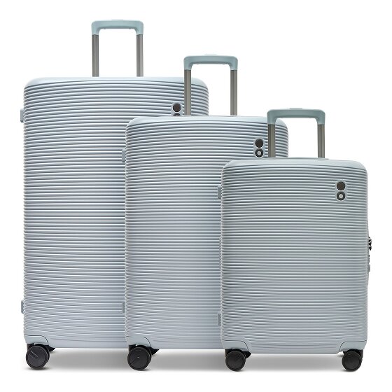 Echolac Ultima 4 Rollen Kofferset 3-teilig mit Dehnfalte