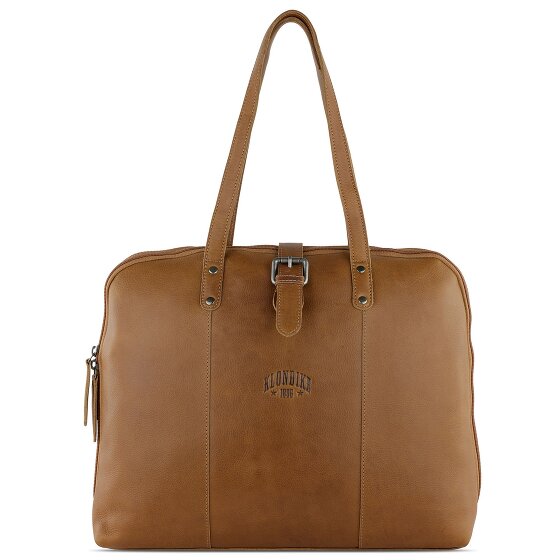 Klondike 1896 Gold Charles Aktentasche Leder 37 cm Laptopfach Klondike 1896 Gold Charles Aktentasche Leder 37 cm Laptopfach