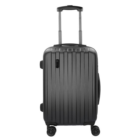 bugatti Lima 2.0 4-Rollen Kabinentrolley 55 cm mit Doppelrollen