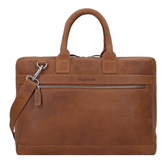 Plevier Urban Aktentasche Leder 39 cm Laptopfach