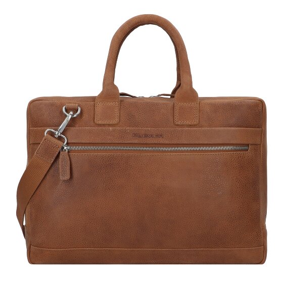 Plevier Urban Aktentasche Leder 39 cm Laptopfach