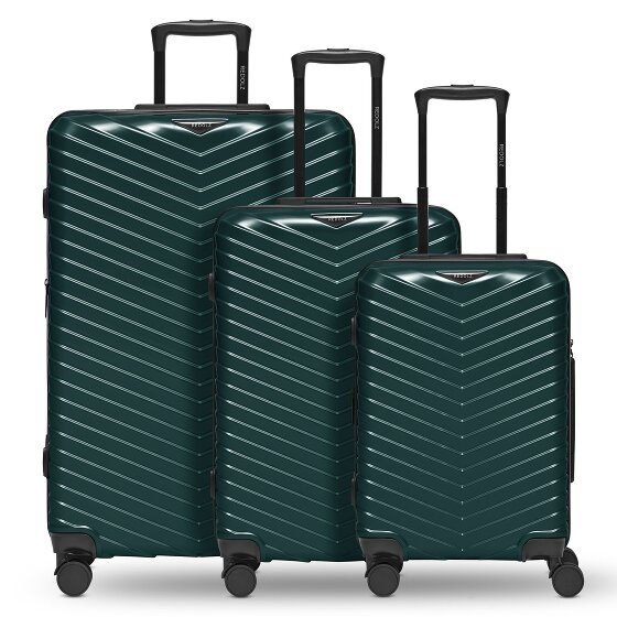 Redolz Essentials 18 4 Rollen Kofferset 3-teilig mit Dehnfalte