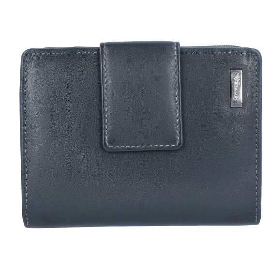 Greenland Nature Black Nappa Geldbörse RFID Leder 9,5 cm