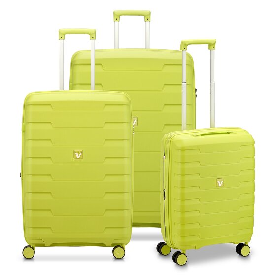 Roncato Skyline 2.0 4 Rollen Kofferset 3-teilig mit Dehnfalte