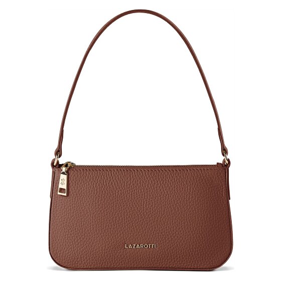 Lazarotti Bologna Leather Pochette Schultertasche Leder 22 cm