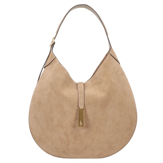 POLO RALPH LAUREN Polo ID Schultertasche Leder 40 cm