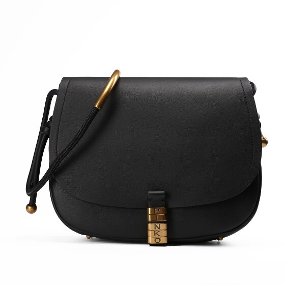 PINKO Saddle Umhängetasche Leder 27 cm