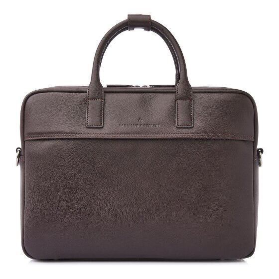Castelijn & Beerens Aktentasche Leder 40 cm Laptopfach