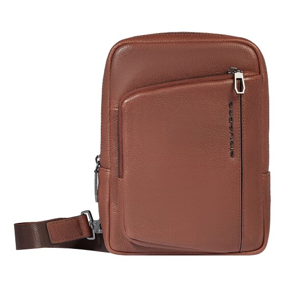 Piquadro Cronus Umhängetasche Leder 18 cm