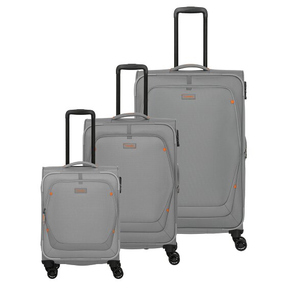 Travelite Umbria 4 Rollen Kofferset 3-teilig mit Dehnfalte Travelite Umbria 4 Rollen Kofferset 3-teilig mit Dehnfalte