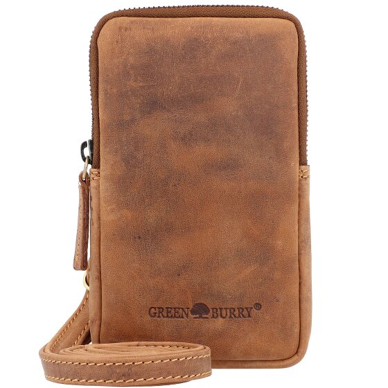 Greenburry Vintage Handytasche Leder 11 cm
