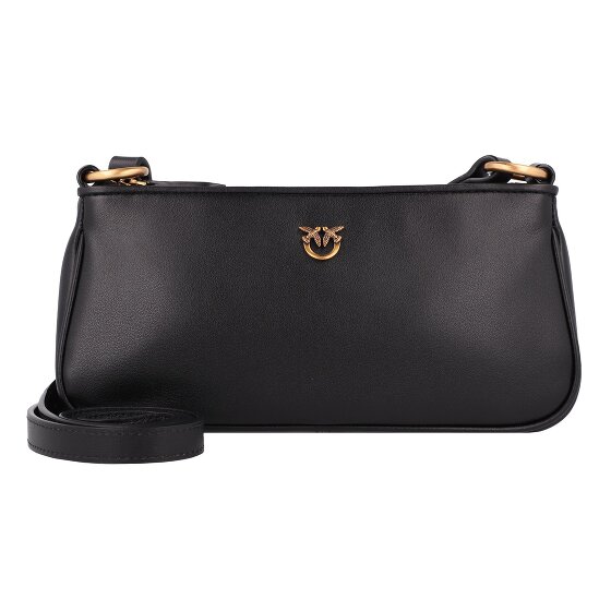PINKO Half Moon Umhängetasche Leder 23 cm