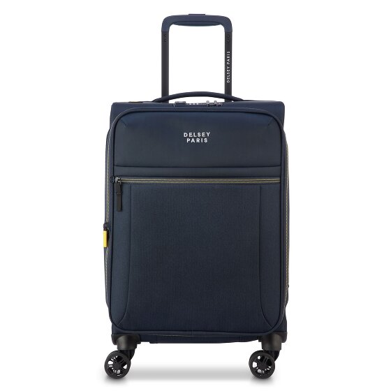 Delsey Paris Brochant 3 4 Rollen Kabinentrolley 55 cm mit Dehnfalte