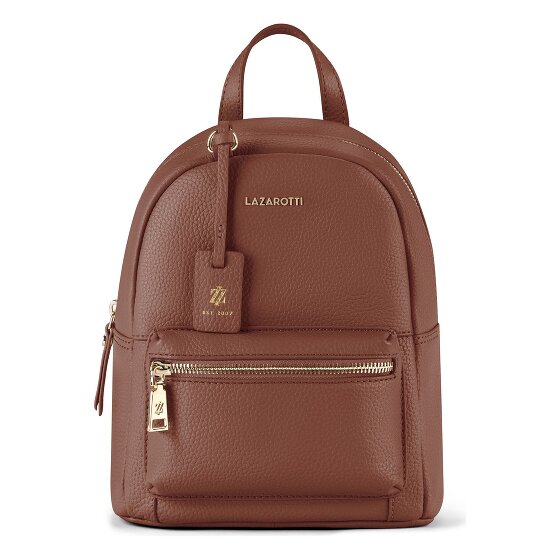 Lazarotti Bologna Leather City Rucksack Leder 27 cm