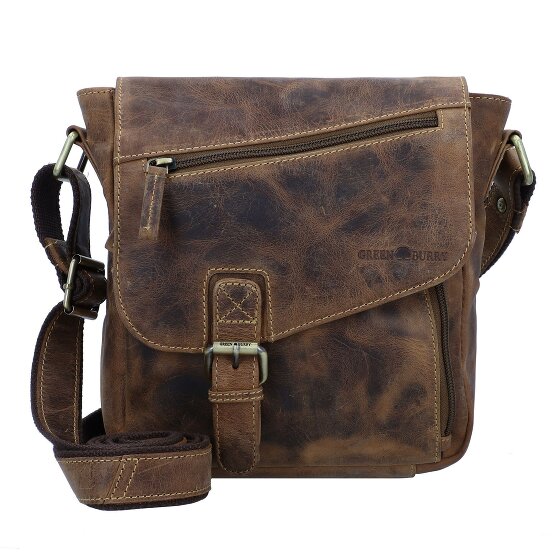 Greenburry Vintage Umhängetasche Leder 26 cm