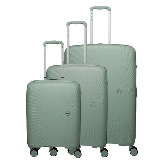 Travelite Tamaris x Travelite Voyaage 4 Rollen Kofferset 3-teilig mit Dehnfalte