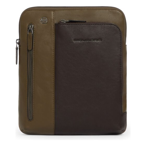 Piquadro Black Square Umhängetasche Leder 23 cm
