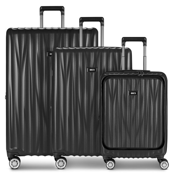 Bric's Cervia 2.0 4 Rollen Kabinentrolley 77 cm Laptopfach mit Dehnfalte