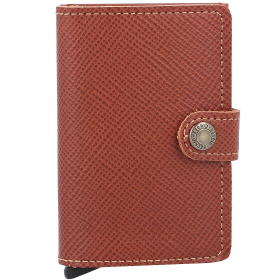 Secrid Miniwallet Saffiano Kreditkartenetui RFID Leder 6,5 cm