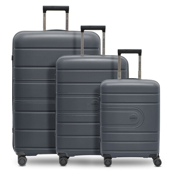 Redolz Essentials 11 3-SET 4 Rollen Kofferset 3-teilig
