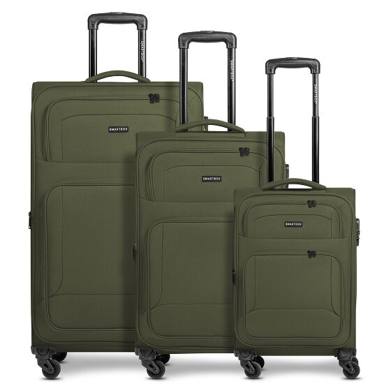 Smartbox Edition 04 4 Rollen Kofferset 3-teilig mit Dehnfalte
