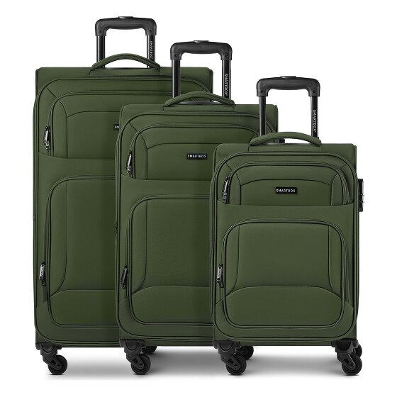 Smartbox Edition 04 4 Rollen Kofferset 3-teilig mit Dehnfalte